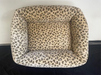 Kuschelbett Supermini Wellnessfleece 55x40 cm Leo hell