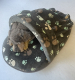 Hundeschlafsack Pfote anthrazit 60x40 cm