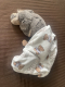 Wellnessdecke 70x50 cm Teddy hell