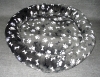 Kuschelbett - Supermini Pfote dunkelgrau 65x50 cm außen